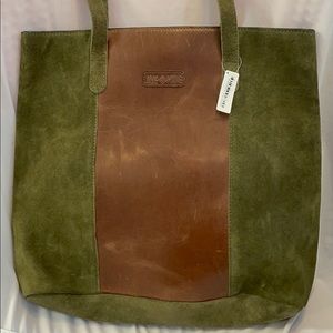 Olive Green Jane Marie Tote